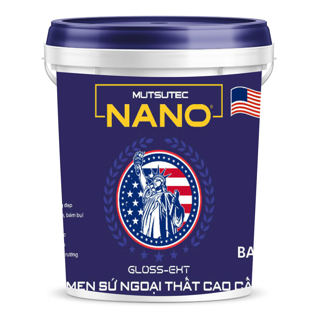 BA-999 Sơn men sứ ngoại thất cao cấp 10in1