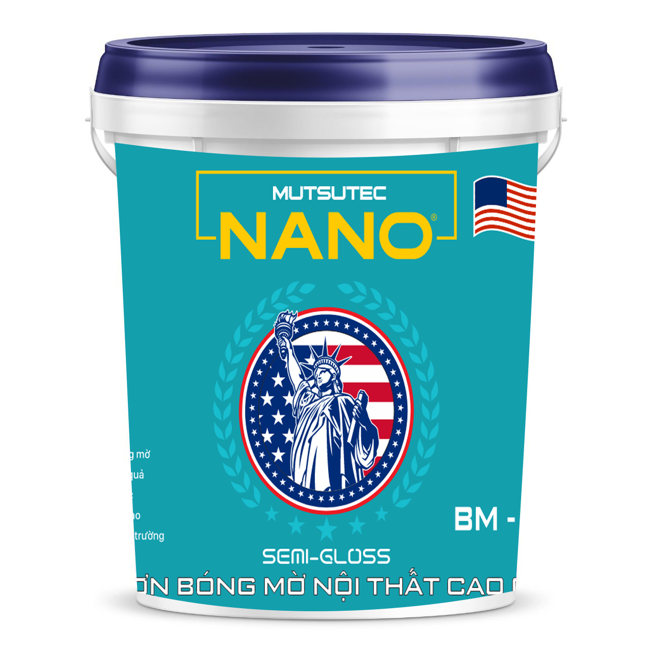 BM-26 Sơn bóng mờ nội thất ngọc trai NANO