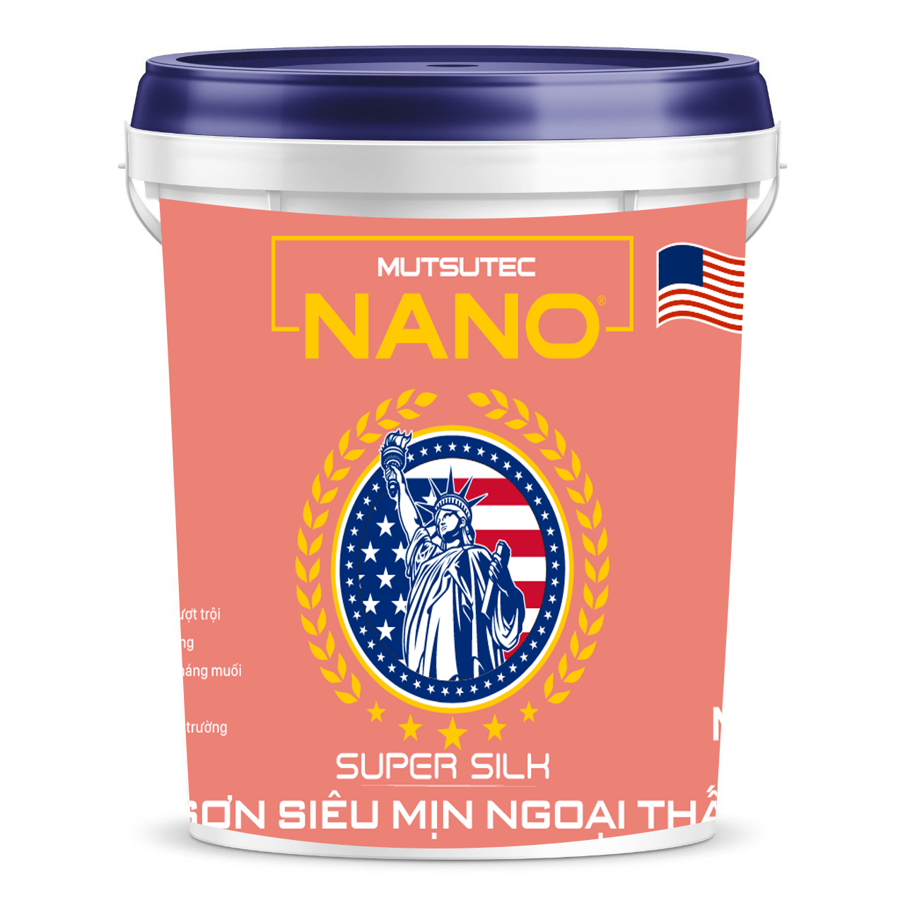 NX-15 Sơn siêu mịn ngoại thất KT NANO